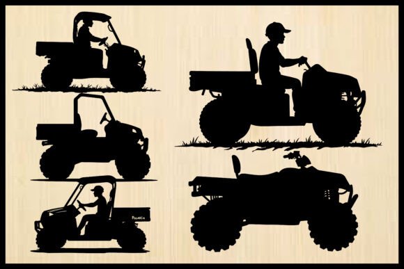 ATV Rider Silhouette SVG Bundle off-R Review