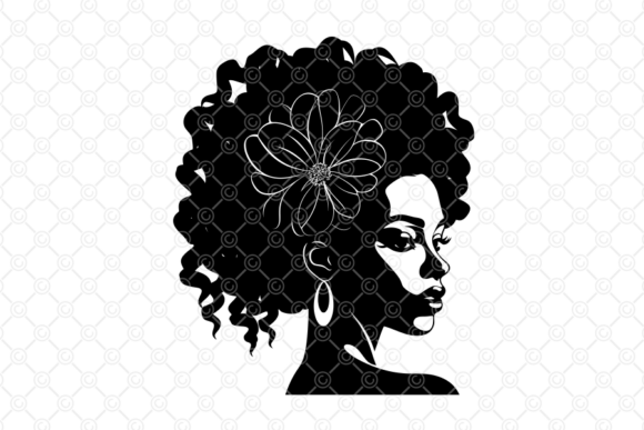 Black Woman SVG, Melanin Queen SVG, 049