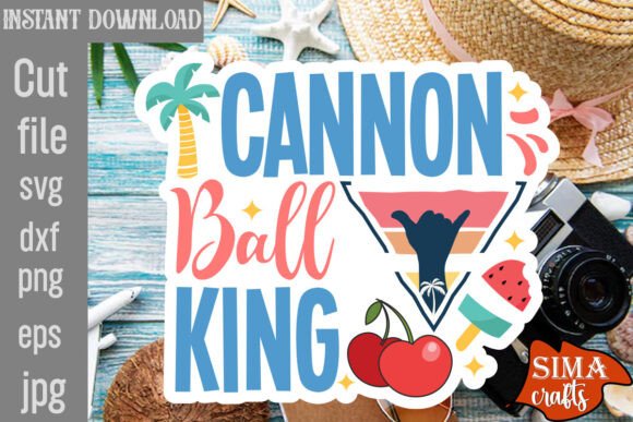 Cannon Ball King SVG Cut File Review