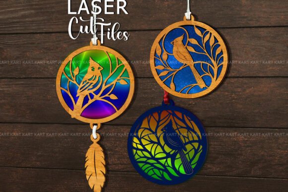Cardinal Suncatcher Ornament Svg Review