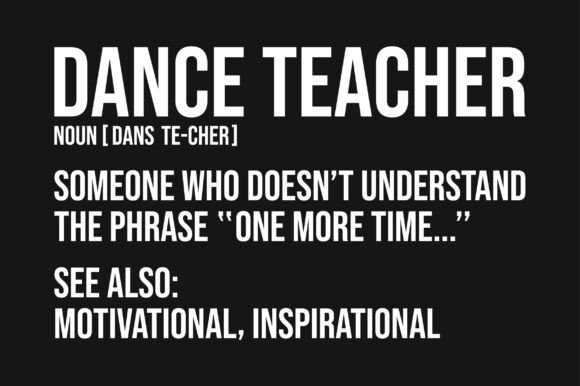 Dace Teacher Noun PNG SVG Sublimation Review