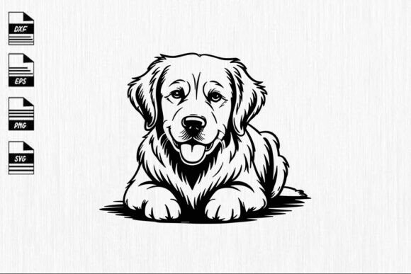 Golden Retriever Dog SVG File Review