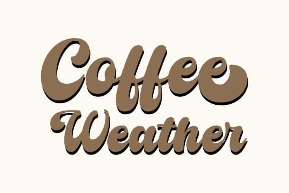 Groovy Coffee Weather Retro SVG PNG Review