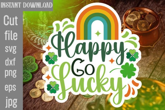 Happy Go Lucky SVG Cut File Review