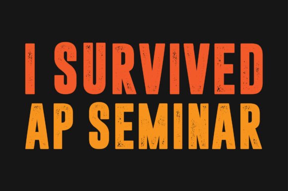 I Survived AP Seminar PNG SVG Review