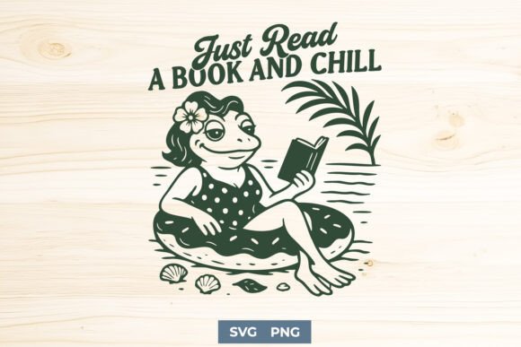 Just Read a Book and Chill Summer SVG Review