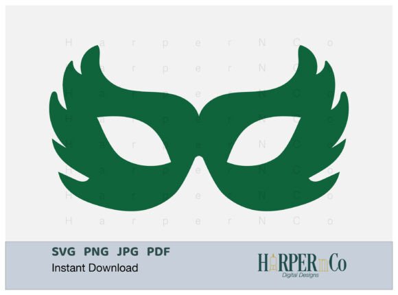 Mardi Gras Mask SVG, PNG, Cut File 2 Review