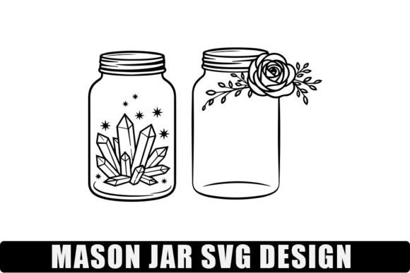 Mason Jar Svg Design Review