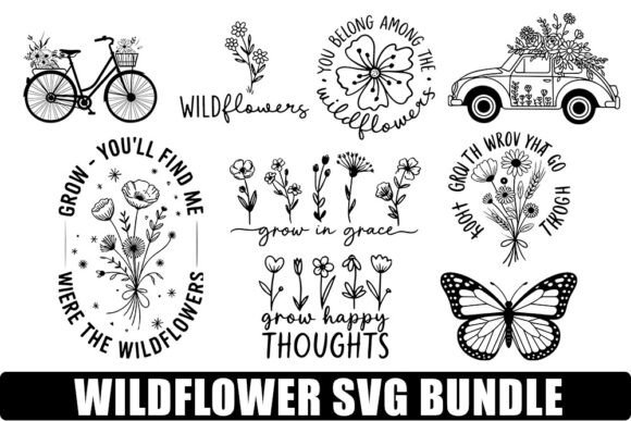 Review: 10 Wildflowers Svg Design Bundle