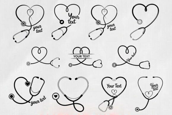 Stethoscope Svg Bundle Stethoscope Monog Review