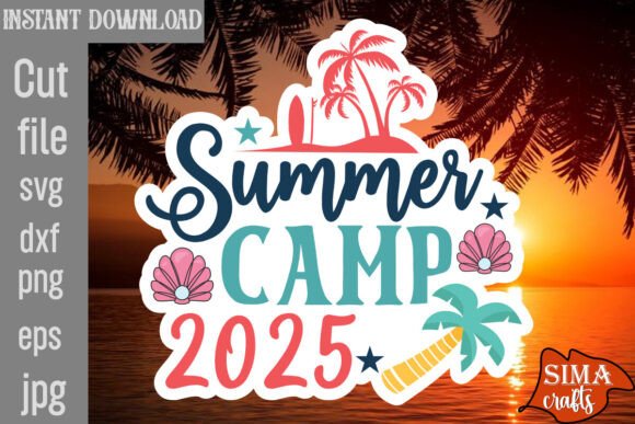 Summer Camp 2025 SVG Cut File Review
