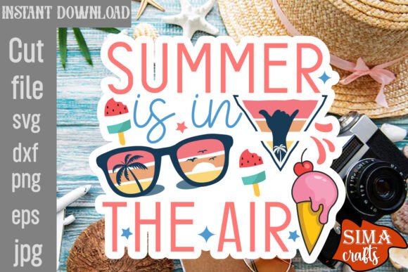 Summer is in the Air SVG Cut File Review