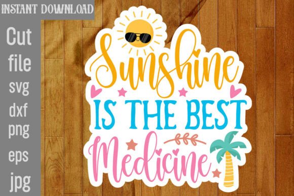 Sunshine is the Best Medicine SVG Cut Review