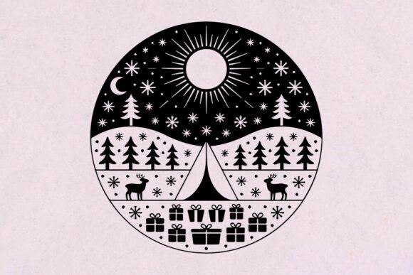 Winter Sleigh Ride Under the Stars SVG Review
